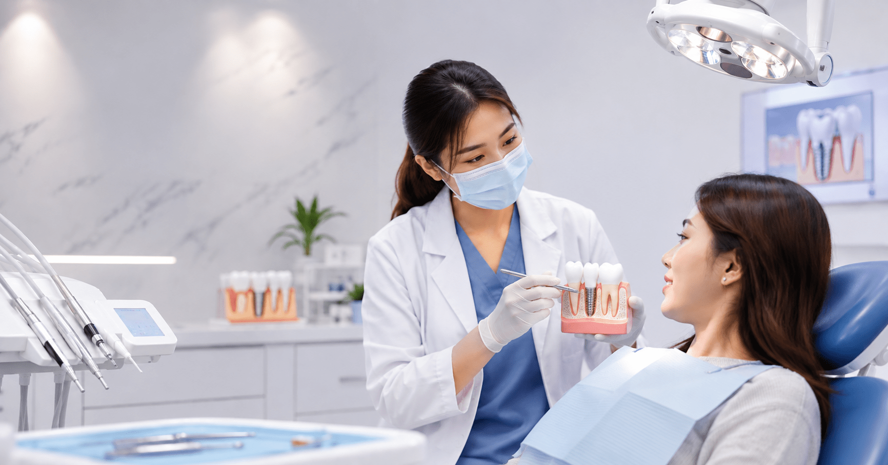 Teeth implant- Cosmic Dental Clinic